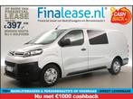 Citroën Jumpy 2.0 BlueHDI L3H1 MARGE DC 5 Pers PDC Cruise, Auto's, Citroën, Nieuw, Zilver of Grijs, Lease