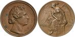 Brons medaille ohne Jahr (1857) Bildhauer en Maler Rauch,..., Verzenden