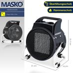 MASKO® Elektrische verwarming, ventilatorkachel, bouwverwarm, Verzenden, Nieuw