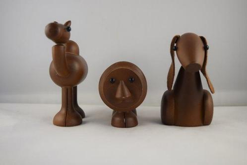 Pet Zodiac -Japanese wooden Animals- made by Belle Maison -, Antiek en Kunst, Kunst | Designobjecten