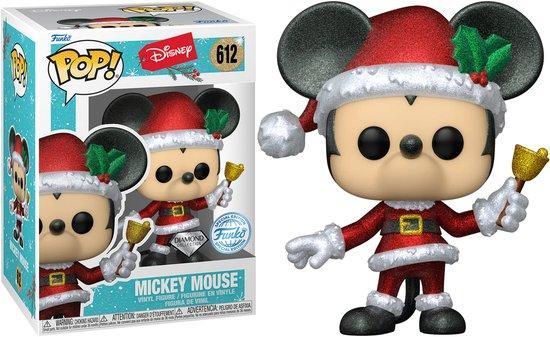 Funko Pop # 612 Pop Disney: Holiday - Mickey Mouse Diamond, Kinderen en Baby's, Speelgoed | Overig, Verzenden