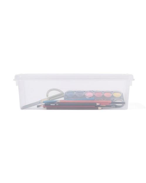 HEMA Opbergbox Madrid transparant 3,5L, Huis en Inrichting, Kasten | Overige, Nieuw, Verzenden