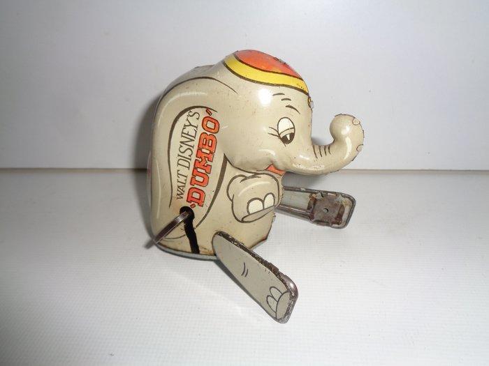 Marx - Marx Walt Disneys Dumbo tinnen klokwerk speelgoed,, Antiek en Kunst, Antiek | Speelgoed