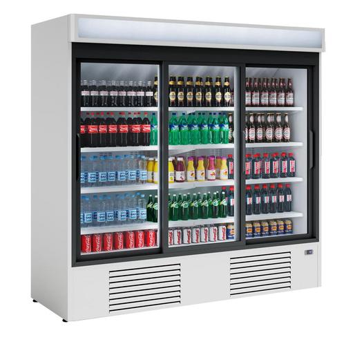 GGM Gastro | Drankenkoelkast - 2030 liter - met 3 glazen |, Witgoed en Apparatuur, Koelkasten en IJskasten, 140 tot 160 cm, Nieuw
