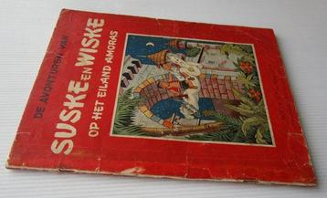 Suske en Wiske - Het eiland Amoras - 1 Album - Eerste druk - beschikbaar voor biedingen