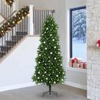vidaXL Kerstboom met 300 LED met standaard Groen 240 cm PE, Diversen, Kerst, Verzenden, Nieuw