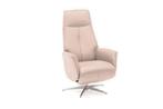 Relaxfauteuil Velp - relaxfauteuils - Creme, Nieuw, Stof