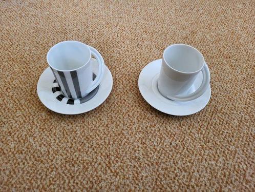 Rosenthal - Kop en schotel (4) - Porselein, Antiek en Kunst, Antiek | Meubels | Tafels