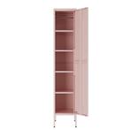 Lendo Online Lockerkast Metaal 35x50x180 cm Roze, Huis en Inrichting, Kasten | Lockerkasten, Verzenden, Nieuw