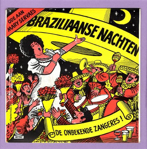 Onbekende Zangeres – Braziliaanse Nachten / Walsmedley ..., Cd's en Dvd's, Vinyl Singles, Verzenden