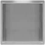 Wiesbaden Demis Inbouwnis - 30x30x10cm - RVS, Ophalen of Verzenden, Nieuw, Rvs