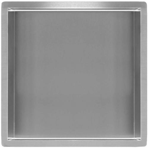 Wiesbaden Demis Inbouwnis - 30x30x10cm - RVS, Doe-het-zelf en Verbouw, Sanitair, Nieuw, Rvs, Ophalen of Verzenden