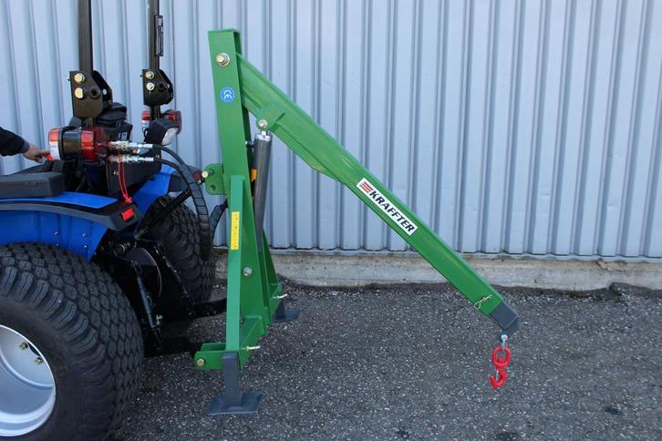 Kraffter 3-punts takel 500kg Cat1/2 minitractor, Zakelijke goederen, Agrarisch | Werktuigen, Verzenden