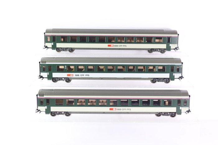Märklin H0 - 42162/42151 - Modeltrein personenwagen (3) - 3, Hobby en Vrije tijd, Modeltreinen | H0