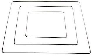 Metalen Frame Creating Frame 6 mm BUC vierkant 40 cm, Huis en Inrichting, Woonaccessoires | Kunstplanten en Kunstbloemen, Nieuw