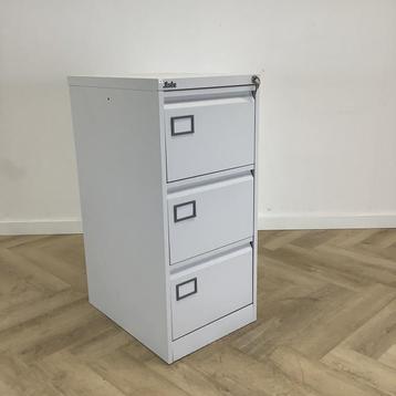 Silverline dossierkast met 3 lades en sleutel (hxbxd) beschikbaar voor biedingen