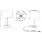 LED Tafellamp - Tafelverlichting - Trion Hotia - E14 Fitting, Huis en Inrichting, Lampen | Tafellampen, Ophalen of Verzenden, Nieuw