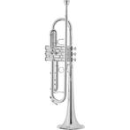 XO 1602-SSR3 Reversed 127 mm (verzilverd) Bb trompet met kof, Muziek en Instrumenten, Blaasinstrumenten | Trompetten, Nieuw, Verzenden