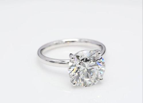 Zonder Minimumprijs - Ring - 18 karaat Witgoud - 6.01ct. tw., Sieraden, Tassen en Uiterlijk, Ringen