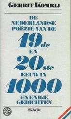 De Nederlandse poëzie van de 19de en 20ste eeuw in duizend, Boeken, Verzenden, Gelezen, Gerrit Komrij