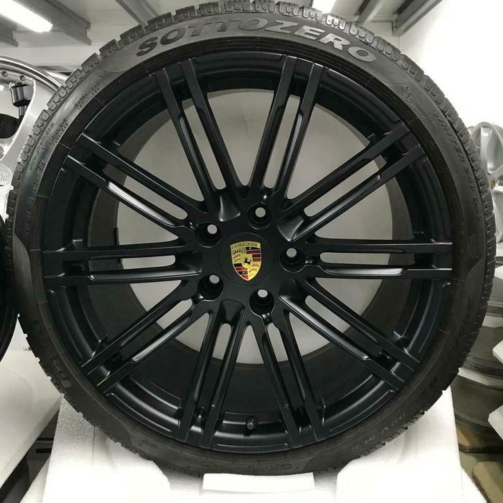 Porsche 991 4/4S/Turbo 20 inch Turbo III GTS met banden, Auto-onderdelen, Banden en Velgen, 20 inch, 305 mm, Personenwagen, Gebruikt