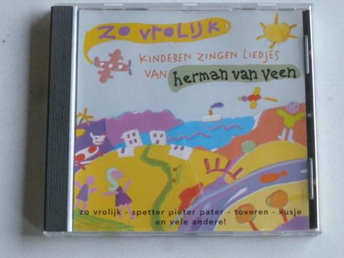 Herman van Veen - Zo vrolijk / Kinderen zingen liedjes van, Cd's en Dvd's, Cd's | Kinderen en Jeugd, Verzenden