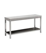 RVS Werktafel met onderschap ECO | 120cm breed, Verzenden, Nieuw in verpakking