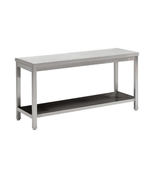 RVS Werktafel met onderschap ECO | 120cm breed, Zakelijke goederen, Horeca | Keukenapparatuur, Nieuw in verpakking, Verzenden