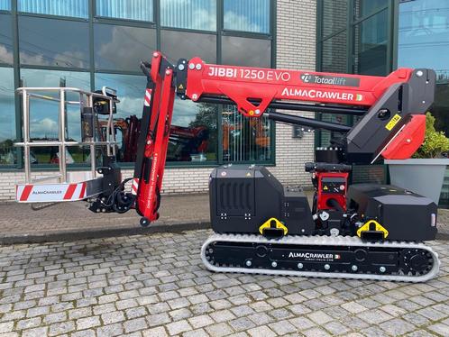 Rups Telescoophoogwerker | AlmaCrawler Jibbi 1250 EVO, Zakelijke goederen, Machines en Bouw | Liften, Steigers en Ladders
