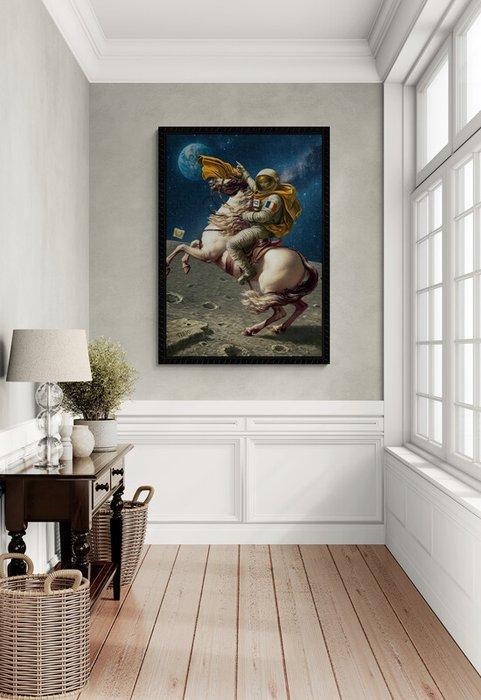 Teejo (1992) - Conquête lunaire XL, Antiek en Kunst, Kunst | Schilderijen | Modern