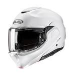 HJC F100 Solid Wit Systeemhelm, Nieuw met kaartje, Systeemhelm, HJC, XXL
