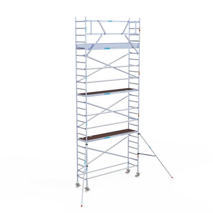 Rolsteiger Original 75x305 8,2m werkhoogte tegen de gevel, Doe-het-zelf en Verbouw, Steigers, Rolsteiger of Kamersteiger, Nieuw