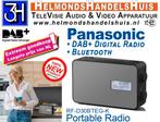 Panasonic | DAB+ digitale (nood) radio | Bluetooth | Nieuw, Audio, Tv en Foto, Radio's, Ophalen of Verzenden, Nieuw, Radio