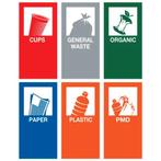 V-Part magnetische stickerset recycling, Verzenden