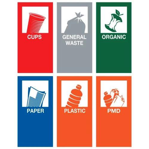 V-Part magnetische stickerset recycling, Huis en Inrichting, Schoonmaakartikelen, Verzenden