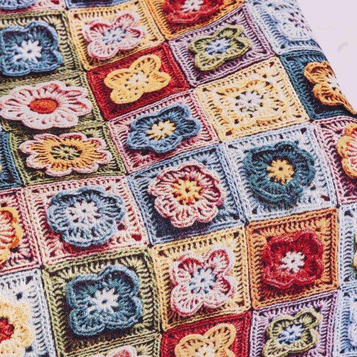 AA085 - Kostbaar gobelin met 3D-effect - reliëfgeweven -, Antiek en Kunst, Antiek | Kleden en Textiel