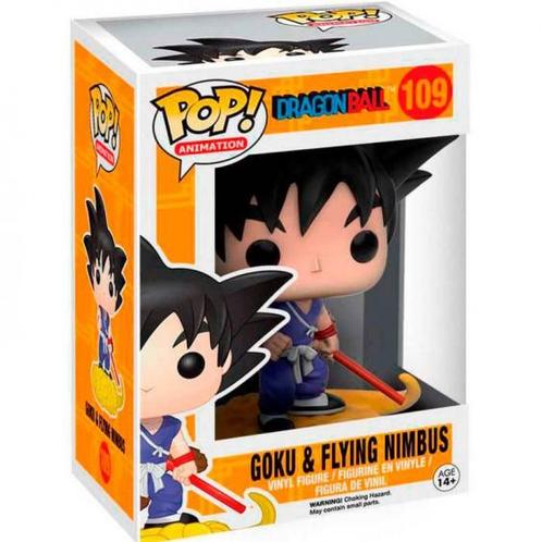 Funko Pop! - Dragon Ball Goku & Flying Nimbus #109 | Funko -, Verzamelen, Poppetjes en Figuurtjes, Nieuw, Verzenden