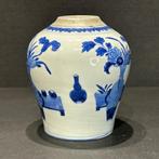 dekselvaas - Porselein - China - Kangxi (1662-1722) (Zonder, Antiek en Kunst