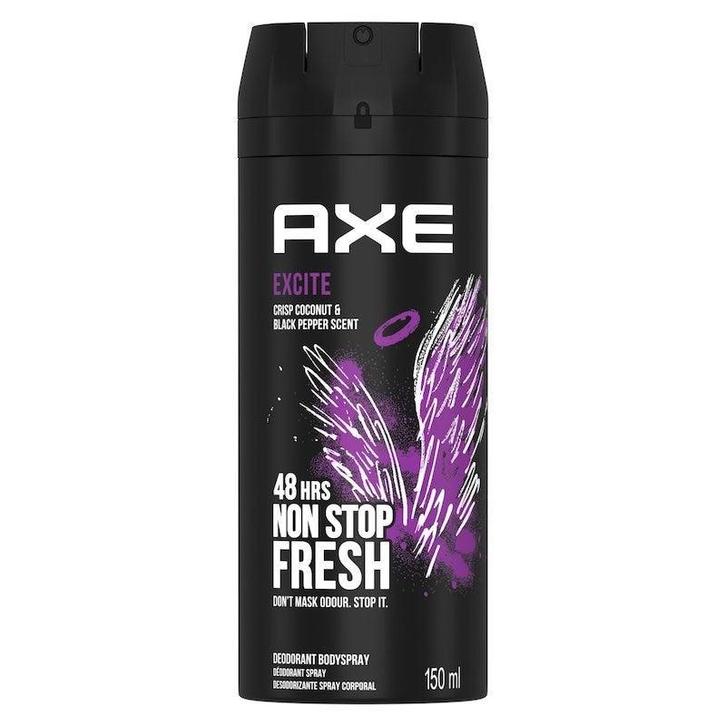 Axe Deodorant Bodyspray Excite 150 ml, Sieraden, Tassen en Uiterlijk, Uiterlijk | Lichaamsverzorging, Nieuw, Verzenden