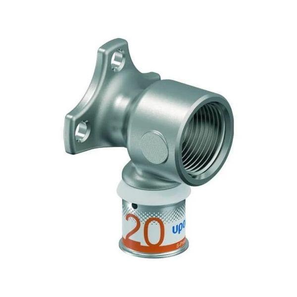 Uponor S-Press Plus muurplaat 1/2 binnendraad x 20 laag + f, Doe-het-zelf en Verbouw, Verwarming en Radiatoren, Verzenden