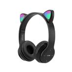 DrPhone Draadloze Kattenoor Koptelefoon Met Microfoon – Blue, Verzenden, Nieuw