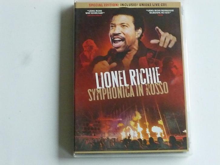 Lionel Richie - Symphonica in Rosso (DVD+ CD) universal, Cd's en Dvd's, Cd's | Pop, Zo goed als nieuw, Verzenden