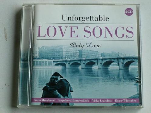Unforgettable Love Songs - Only Love (2 CD), Cd's en Dvd's, Cd's | Verzamelalbums, Verzenden
