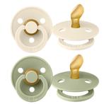 Bibs Ivory/Sage 0-6 mnd 2 Stuks Anatomische Fopspeen 2111416, Verzenden, Nieuw