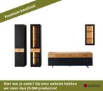 MCA Cesena woonkamercombinatie 1 houtmateriaal/zwartgrijs, Ophalen of Verzenden, Nieuw, Overige materialen