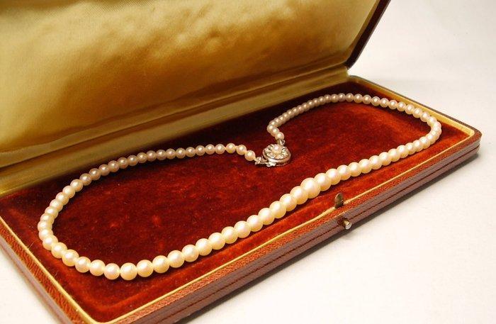 Zonder Minimumprijs - Other brand - Kralensnoer - 14 karaat, Sieraden, Tassen en Uiterlijk, Antieke sieraden