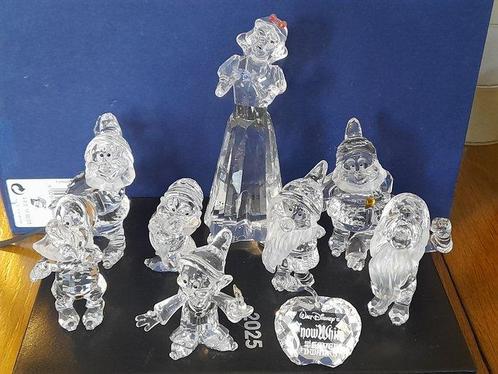 Swarovski - Beeldje - Snow White - Complete Set - Kristal, Antiek en Kunst, Curiosa en Brocante