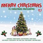 cd box - Various - Merry Christmas: 75 Christmas Favourites, Cd's en Dvd's, Cd's | Kerst en Sinterklaas, Verzenden, Zo goed als nieuw
