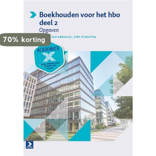 Boekhouden voor het hbo Deel 2 Opgaven 9789039527993, Boeken, Schoolboeken, Gelezen, Verzenden