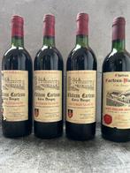 1979 x 3 Château Carteau & 1986 Château Carteau Matras -, Verzamelen, Nieuw